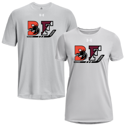 Under Armour Mod Grey SHORT Sleeve TECH Tee