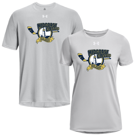 Under Armour Mod Grey SHORT Sleeve TECH Tee