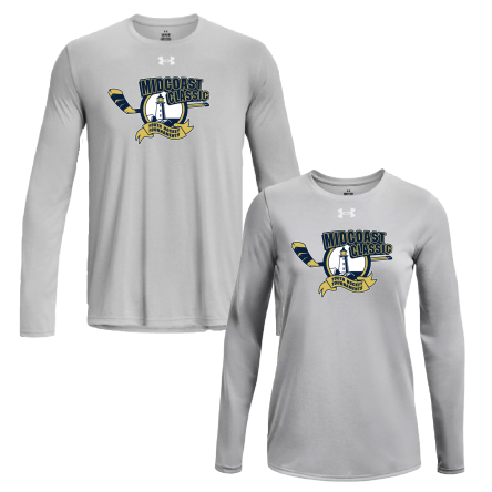 Under Armour Mod Grey LONG Sleeve TECH Tee