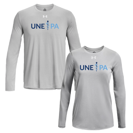 Under Armour Mod Grey LONG Sleeve TECH Tee