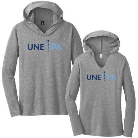 Tri-Blend Long Sleeve HOODED Tee