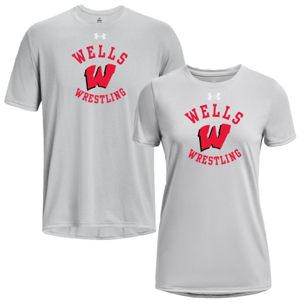 Under Armour Mod Grey SHORT Sleeve TECH Tee