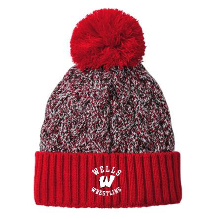 NEW ERA MARLED Knit Pom Beanie