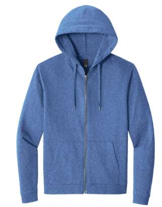 Ultra Soft Tri-Blend Fleece Full-Zip Sweatshirt