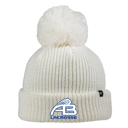 Ivory Pom Beanie