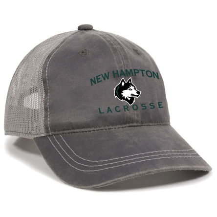 CHARCOAL/GREY Weathered Trucker Cap