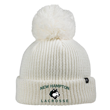 Ivory Pom Beanie