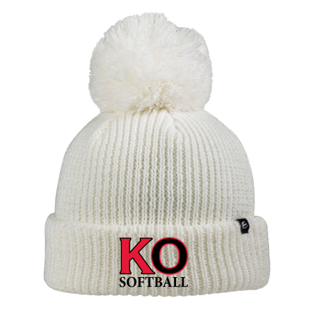 Ivory Pom Beanie