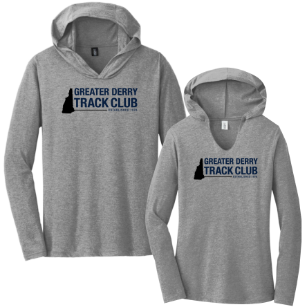 Tri-Blend Long Sleeve HOODED Tee