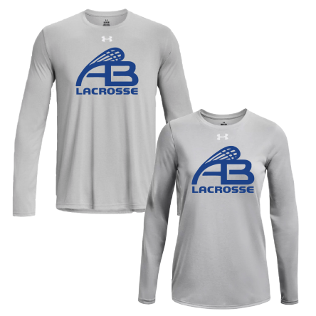 Under Armour Mod Grey LONG Sleeve TECH Tee