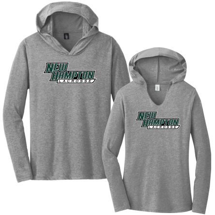 Tri-Blend Long Sleeve HOODED Tee
