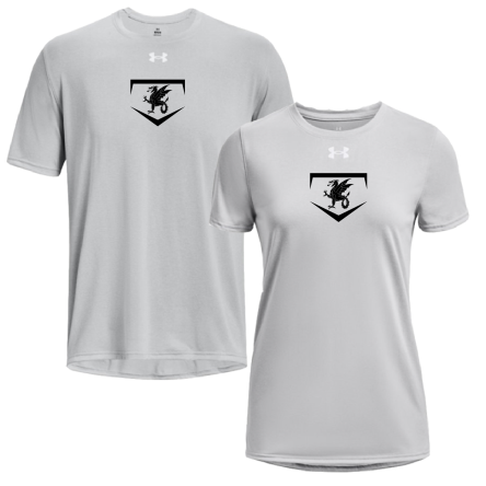 Under Armour Mod Grey SHORT Sleeve TECH Tee