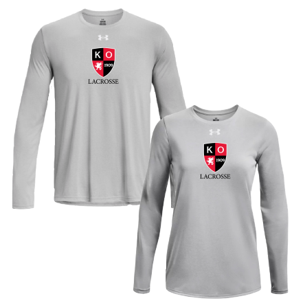 Under Armour Mod Grey LONG Sleeve TECH Tee