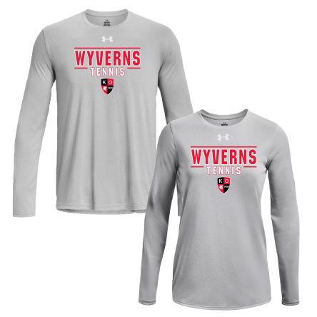 Under Armour Mod Grey LONG Sleeve TECH Tee