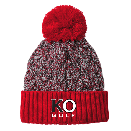 NEW ERA MARLED Knit Pom Beanie