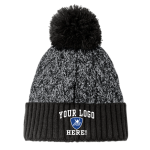 New Era Marled Knit Pom Beanie