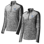 Electric Heather Colorblock 1/4 Zip Pullover