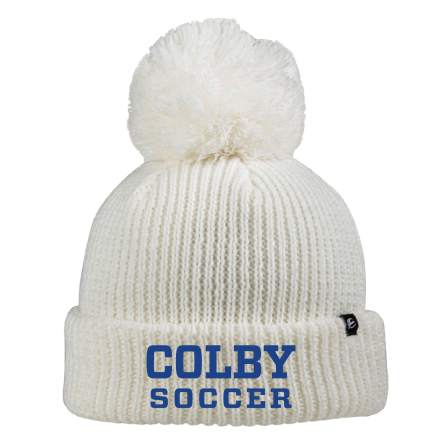 Ivory Pom Beanie