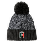 New Era Marled Knit Pom Beanie