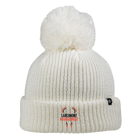 Ivory Pom Beanie