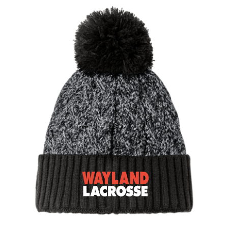 New Era Marled Knit Pom Beanie