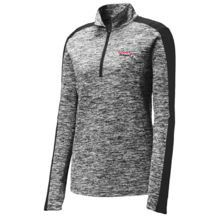 Electric Heather Colorblock 1/4 Zip Pullover