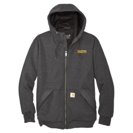 Carhartt® Midweight Thermal-Lined Carbon Full-Zip Sweatshirt