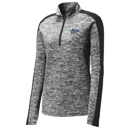 Electric Heather Colorblock 1/4 Zip Pullover