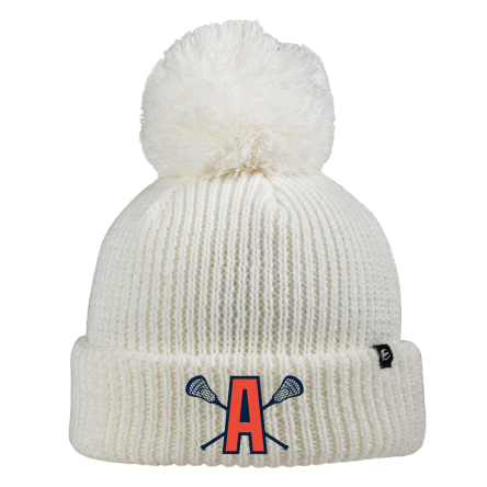 Ivory Pom Beanie