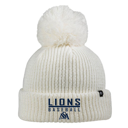 Ivory Pom Beanie