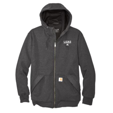Carhartt® Midweight Thermal-Lined Carbon Full-Zip Sweatshirt