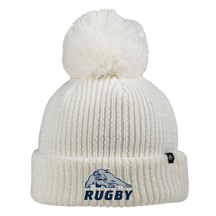 Ivory Pom Beanie