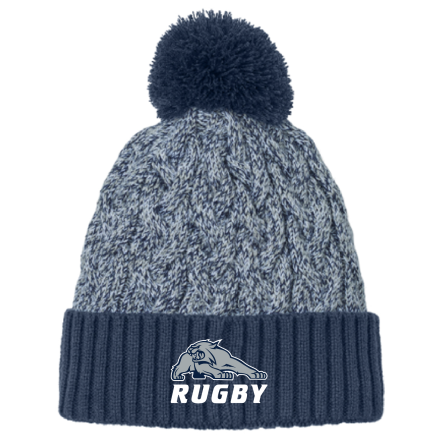 New Era Marled Knit Pom Beanie