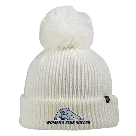 Ivory Pom Beanie