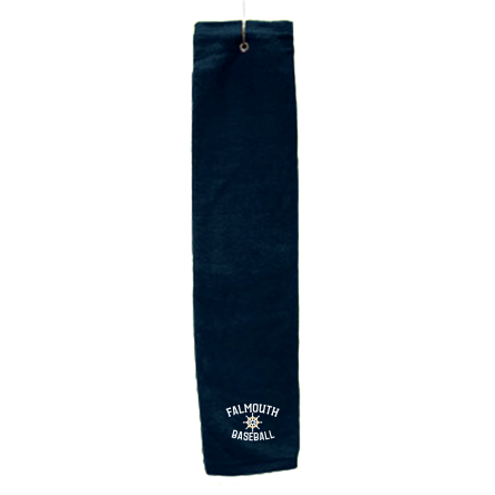 Navy Deluxe Golf Towel with Hook