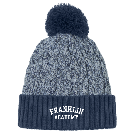 New Era Marled Knit Pom Beanie