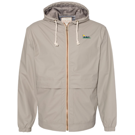 Vintage Hooded Rain Jacket