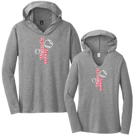Tri-Blend Long Sleeve Hooded Tee
