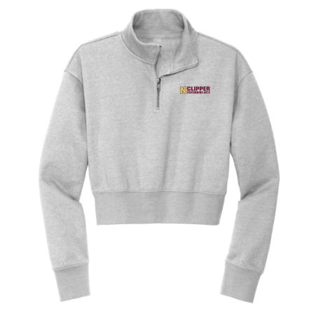 Women's Cropped Fleece 1/2 Zip