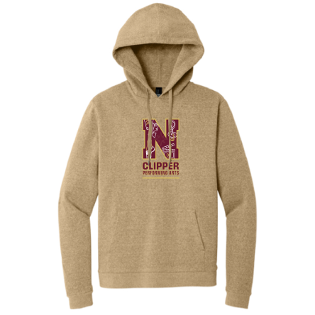 Ultra Soft Tri-Blend Fleece Pullover Hoodie