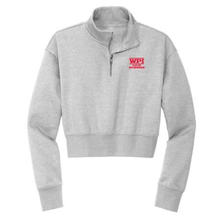 Women's Cropped Fleece 1/2 Zip