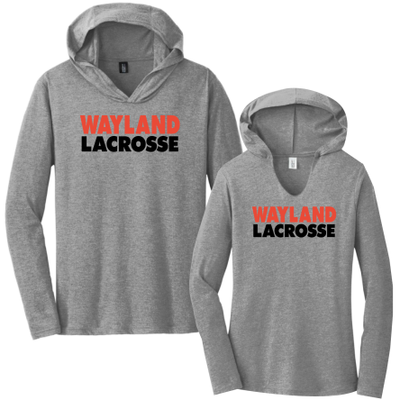 Tri-Blend Long Sleeve Hooded Tee