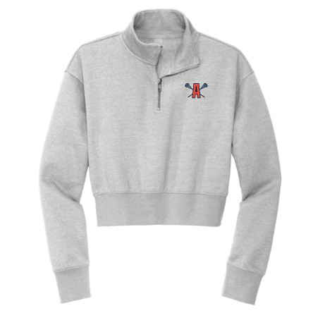 Women's Cropped Fleece 1/2 Zip