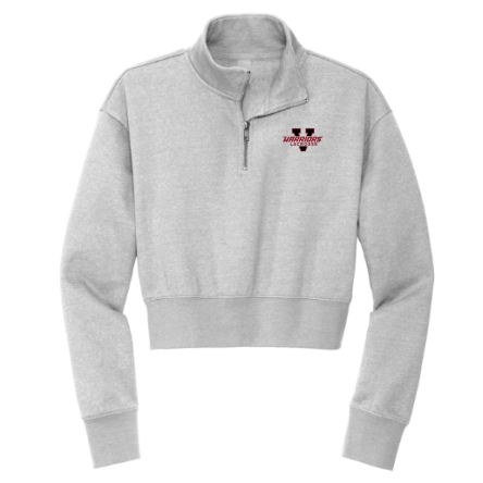 Women's Cropped Fleece 1/2 Zip
