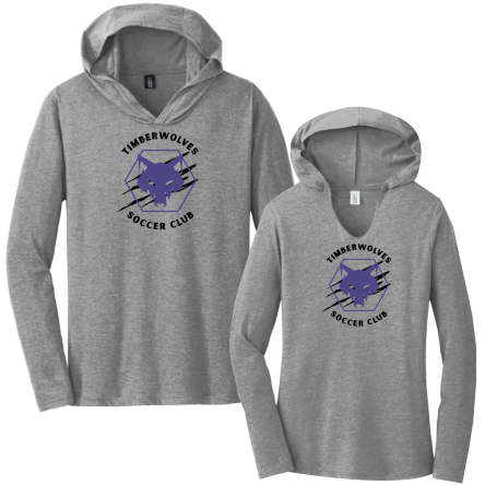 Tri-Blend Long Sleeve Hooded Tee