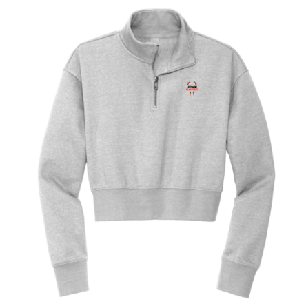Women's Cropped Fleece 1/2 Zip