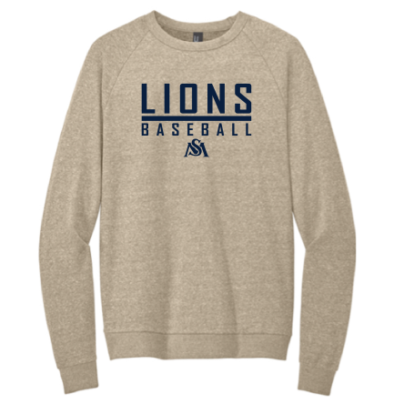 Ultra Soft Tri-Blend Fleece Crewneck Sweatshirt