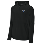 Classic 1/2 Zip Long Sleeve Hooded Jacket