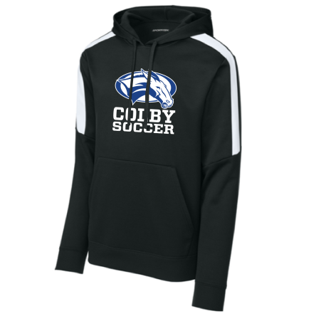 Striped Sleeve Performance Hoody