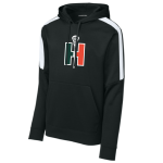 Striped Sleeve Performance Hoody